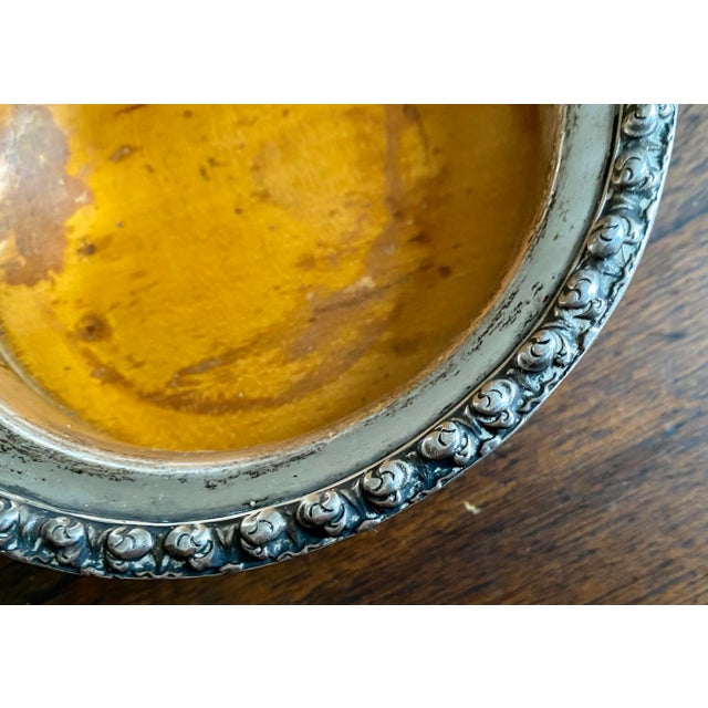 Early 20th Century Early 20th Century 800 Silver Bottle Coasters Otto Schneider W/ Roses - a Pair For Sale - Image 5 of 10