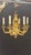 1900 Neoclassic Style Gilt Bronze Chandelier 6 Lights For Sale - Image 4 of 5