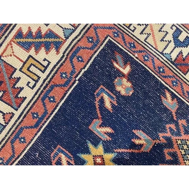 1930s Vintage Caucasian Rug For Sale In New York - Image 6 of 8