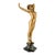 Gold Paul Philippe, Art Deco Awakening Sculpture, 1920, Bronze on Marble Base For Sale - Image 8 of 12