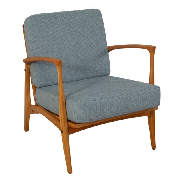 Vintage Armchair in Cherry, 1960s For Sale