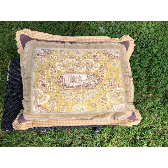 French Country Accent Pillow For Sale In Greenville, SC - Image 6 of 6
