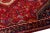 Vintage Handmade Shiraz Red Multi Medallion Wool Rug 6'0" X 9'6" For Sale In New York - Image 6 of 10