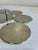 Metal Vintage Silver Engraved Coaster Set – Set of 6 Coasters With Holder For Sale - Image 7 of 13