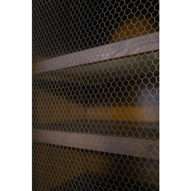 Walnut Country French Two-Door Armoire Wardrobe Cabinet For Sale - Image 14 of 18