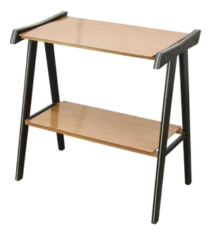 Mid-Century Japanese Style TV Stand, 1960s