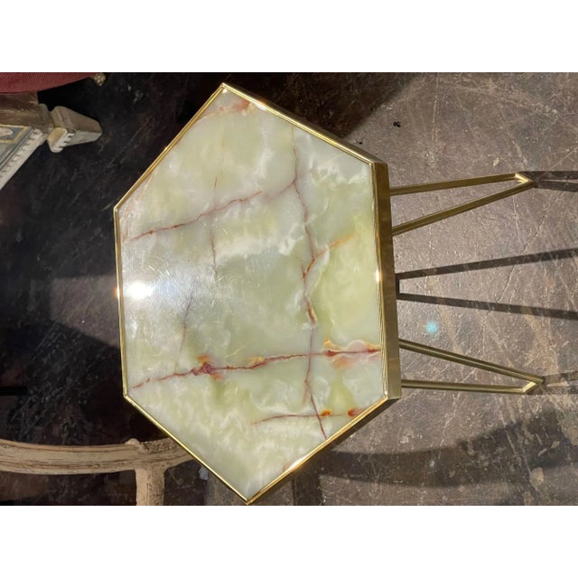 Italian Hex Form Table For Sale - Image 4 of 8