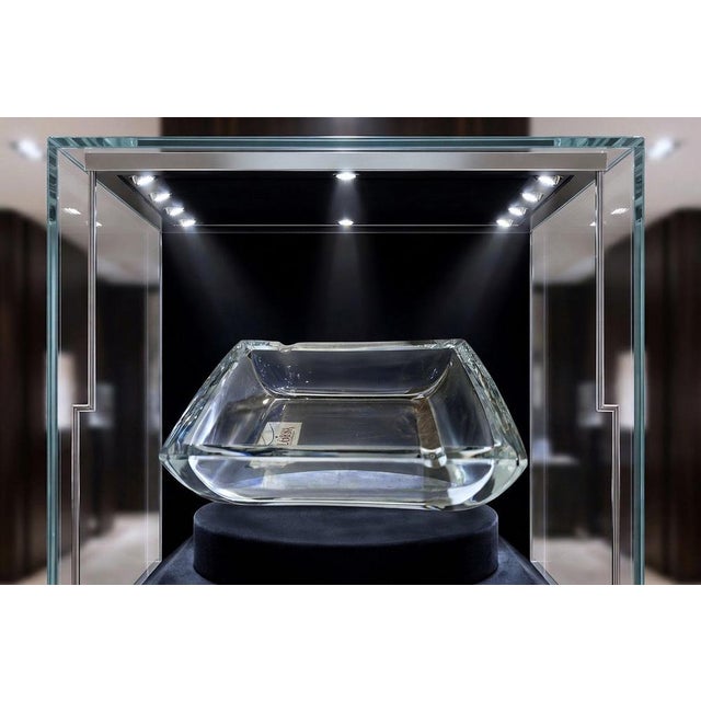 Crystal Ashtray from Corba, Italy, 1990s For Sale - Image 3 of 8