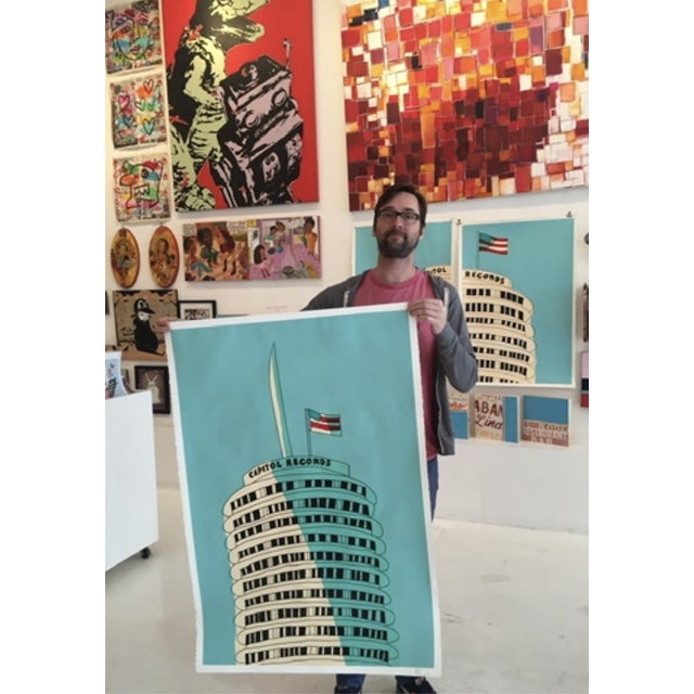 Paper Lax Limited Edition Print on Entrada Rag by Marz Jr. For Sale - Image 7 of 8
