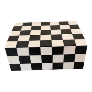 1970s Art Deco Style Geometrical Inlayed Box