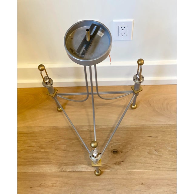 1980s 1980s Memphis Robert Sonneman for George Kovacs Conic 20” Chandelier For Sale - Image 5 of 12