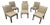Mid-Century Modern John Widdicomb Upholstered Dining Chairs - Set of 6 For Sale