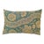Decorative Vintage European Chinoiserie Fabric Pillow with Floral Design For Sale