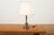 Brutalist Table Lamp with Wrought Iron Base and Stem from Megal, 1960s For Sale - Image 3 of 10