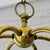 Swedish Modern Scandinavian Chandelier in Brass & Glass with Prisms, 1940s For Sale - Image 11 of 13
