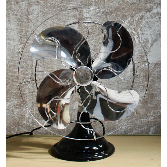 Vintage Desk Fan, 1950 For Sale - Image 11 of 11