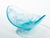 Aquamarine Acrylic Scoop Serving Bowl Set - a Pair For Sale - Image 11 of 13