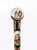 Antique French Gold Plate and Porcelain Walking Sword Stick, 1800s For Sale - Image 10 of 18