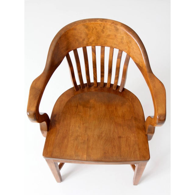 Early 20th Century Early 20th Century Windsor Captain's Chair For Sale - Image 5 of 15