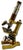 Fine Quality Authentic Antique Solid Brass Doctors Microscope by Bausch & Lomb Optical Co. New York Circa 1894 For Sale - Image 4 of 18