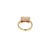 18k Yellow Gold 3.3 Caret Tourmaline Signet Ring, Size 6.5 For Sale In New York - Image 6 of 10