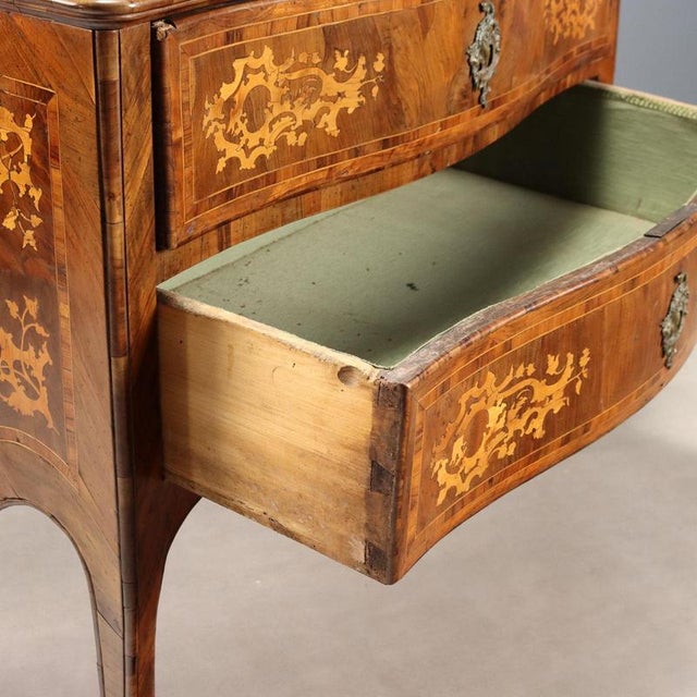 Brown Baroque Walnut Chest of Drawers For Sale - Image 8 of 13