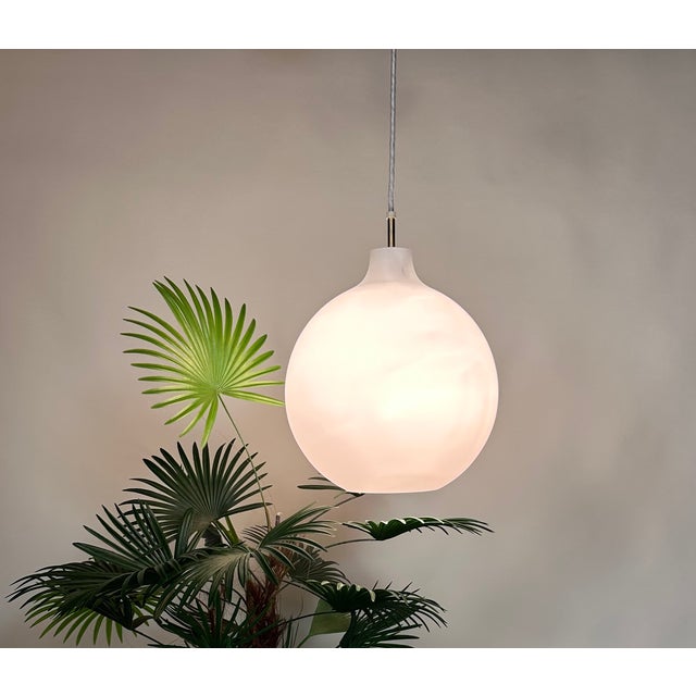 1960s Model Satellite Hanging Lamp in Opal Glass by Vilhelm Wohlert for Louis Poulsen, 1960s For Sale - Image 5 of 18