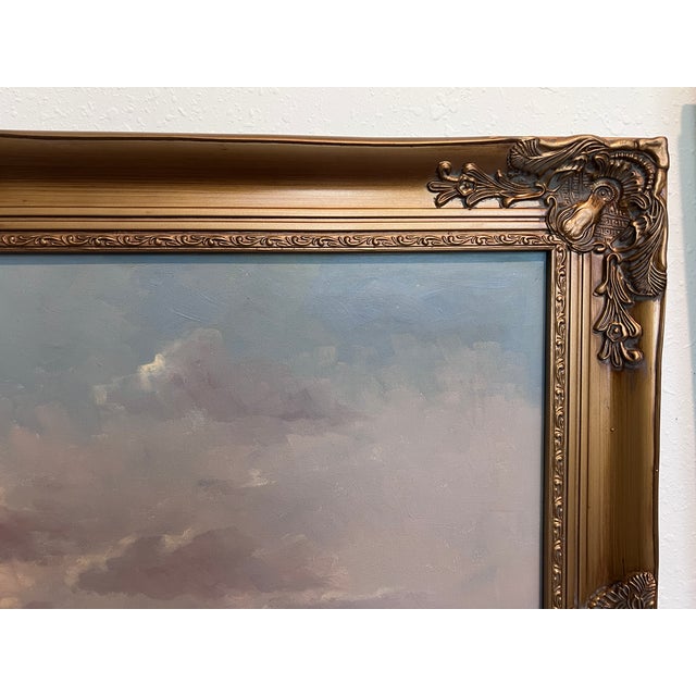 Mid 20th Century Gerhard Lukas Larsen (German 1911-1965) Oil Canvas Vintage, Maritime, Seascape For Sale - Image 4 of 9