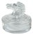 French Crystal Box with Horse Finial from Sèvres, 1980s For Sale