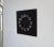 Black Mocapblack-White Illusionistic Wall Clock by Jan Paul For Sale - Image 8 of 11