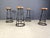 Industrial Brutalist Chain Link Bar Stools, 1970s, Set of 4 For Sale - Image 3 of 11