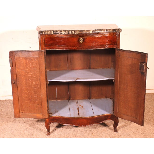 18th Century Louis XV Sideboard in Oak For Sale - Image 3 of 13