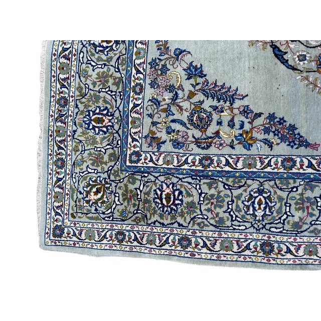 Baroque Vintage Middle Eastern Rug, 1970s For Sale - Image 3 of 12