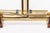 Vintage Postmodern Tubular Brass Table Lamp by Casella Lighting 1970s For Sale - Image 10 of 11