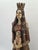 Hand-Carved and Polychromed Wooden Folk Sculpture of the Virgin Mary with Child, Early 20th Century For Sale - Image 10 of 15