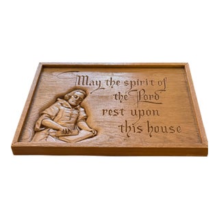 1970s May the Spirit of the Lord Rest Upon This House Picture For Sale