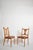 Etruscan Oak and Leather Chairs, 1970s., Set of 2 For Sale - Image 6 of 6
