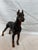 Art Deco 1920s Hard to Find Very Rare Doberman Pinscher For Sale - Image 3 of 11