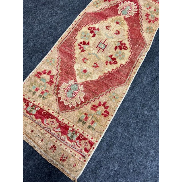 Early 21st Century Turkish Yastik Rug 1'7" x 4'3" For Sale - Image 5 of 5