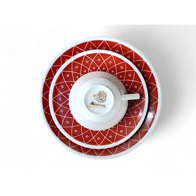 Sometimes it's the little things that fill a room with history. This three-piece collector's cup and saucer set from the...