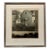 1980s Robert Kipniss Signed Numbered Limited Edition Lithograph Houses Framed 105/200 For Sale