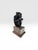 Maitland - Smith Vintage Maitland-Smith Bronze Monkey Sculpture on Stone Pedestal For Sale - Image 4 of 12