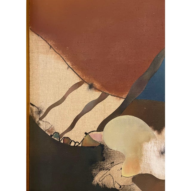 Josep Guinovart Bertrán, Abstract Spanish Catalan Oil Painting Josep Guinovart from Joan Prats Gallery, 1976 For Sale - Image 14 of 16