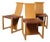 Vintage Chairs in Beech and Leather by Alvar Aalto, 1960s, Set of 3 For Sale