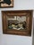 Wood Antique Signed Painting Trompe l'Oeil Mischievous Cat For Sale - Image 7 of 9