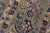 Boho Chic Persian Kashan Green/Blue Wool Rug - 10'0'' X 13'5'' For Sale In New York - Image 6 of 10