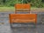 Embrace timeless American craftsmanship with this stunning vintage Cushman-style colonial maple bedframe. Expertly crafted...