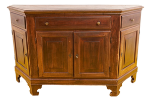 Antique Italiian Walnut Credenza