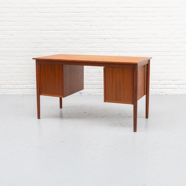 Danish Teak Desk, 1960s For Sale - Image 4 of 16