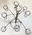 French Country Antique Wire Plant Holder For Sale - Image 3 of 5